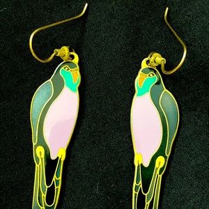 Laurel Burch earrings